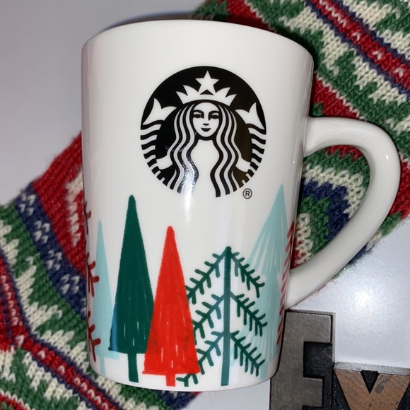🆕🌲☕️🧜‍♀️STARBUCKS 14 oz. Holiday Ceramic Coffee Mug - Picture 8 of 8